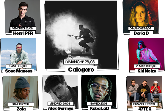 Scène sur Sambre 2022 - Lineup